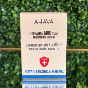 Ahava Hydrating MUD Soap | NEW | Body Cleansing & Renewal | Dead Sea Mud